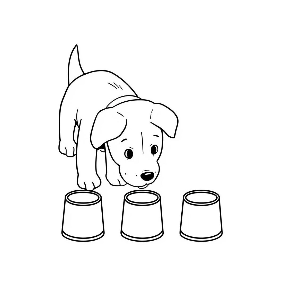 Primeros juegos de estimulación mental para tu perro